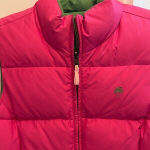 Lilly Pulitzer Vibrant Pink Puffer Vest